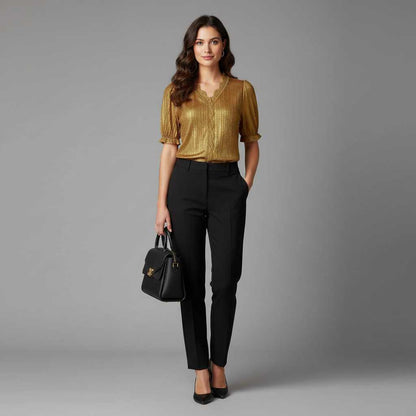 Elegant Puff Sleeve Blouse | Women's Summer Tops