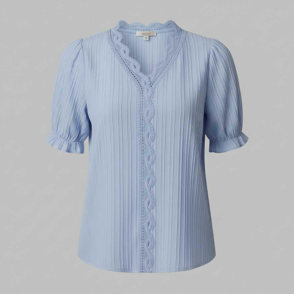 Elegant Puff Sleeve Blouse | Women's Summer Tops