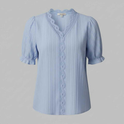 Elegant Puff Sleeve Blouse | Women's Summer Tops