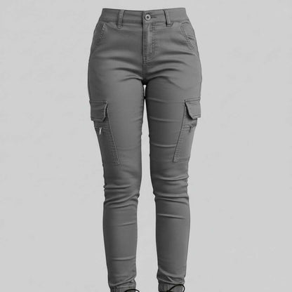 Modern Black Cargo Pants for Women | Stylish Urban Trousers