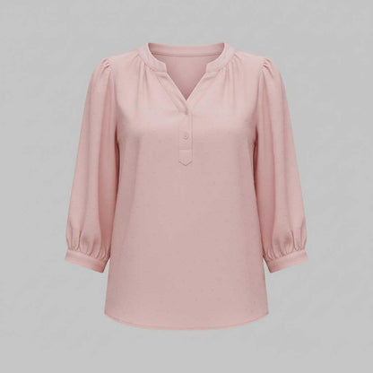Patchwork Silk Blouse | Women's Summer Top