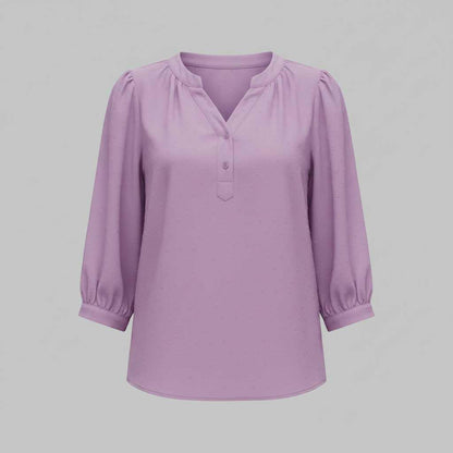 Patchwork Silk Blouse | Women's Summer Top