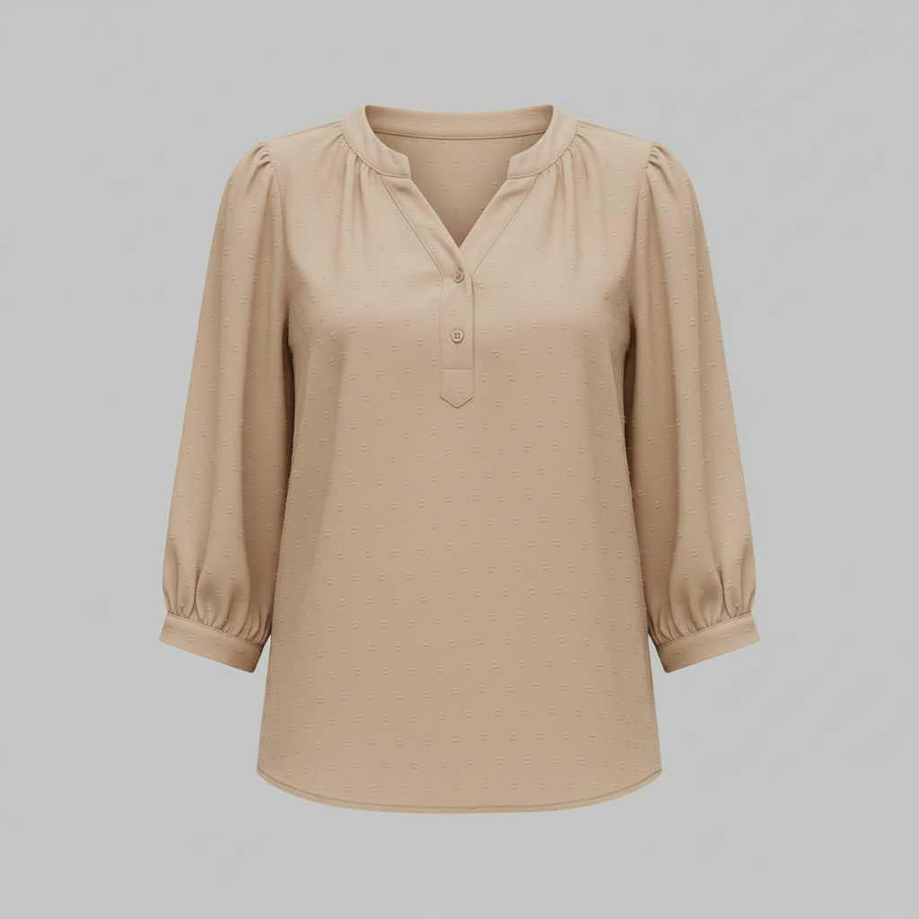 Patchwork Silk Blouse | Women's Summer Top