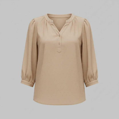 Patchwork Silk Blouse | Women's Summer Top