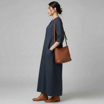 Tina | Women's Plus Size Summer Dress in Soft Fabric