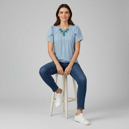 Vanessa Blouse | Women's Top for Casual Summer Wear